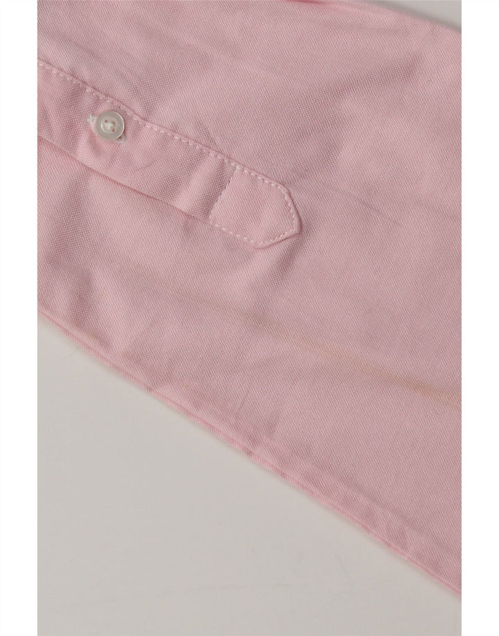 Izod Boys Shirt 11-12 Years Pink Cotton