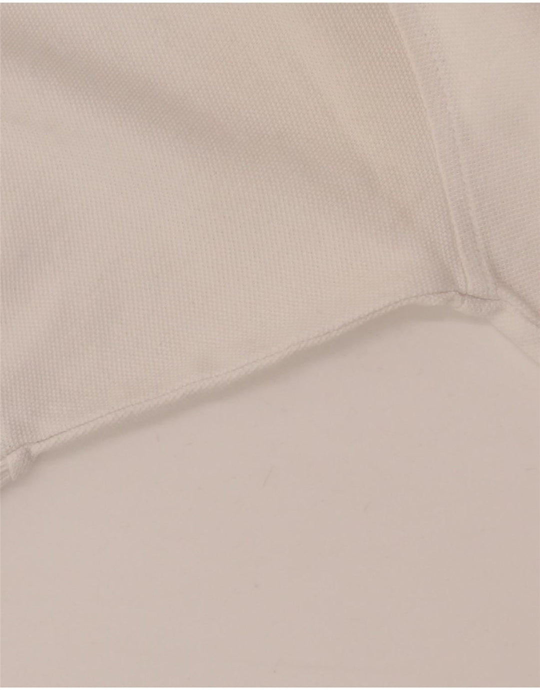 Reebok Mens Polo Shirt Large White Cotton