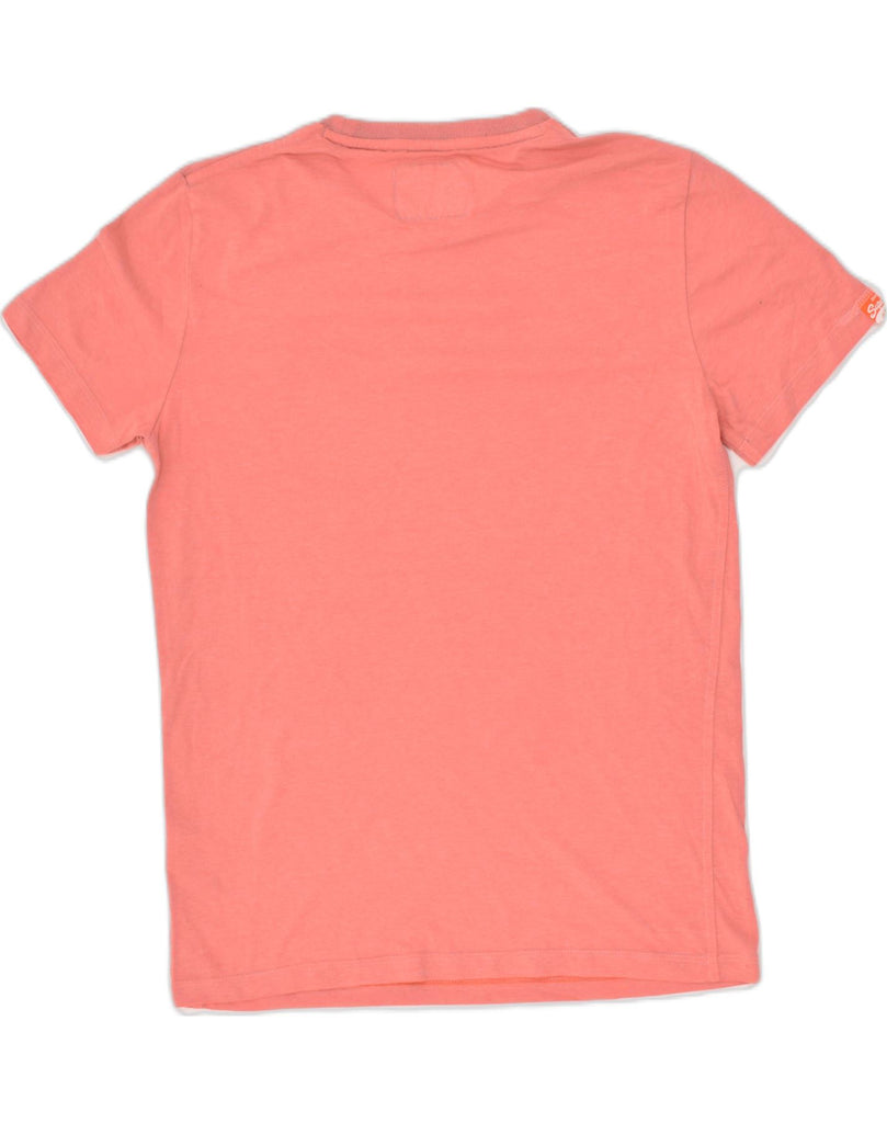 SUPERDRY Mens T-Shirt Top Large Pink Cotton | Vintage Superdry | Thrift | Second-Hand Superdry | Used Clothing | Messina Hembry 