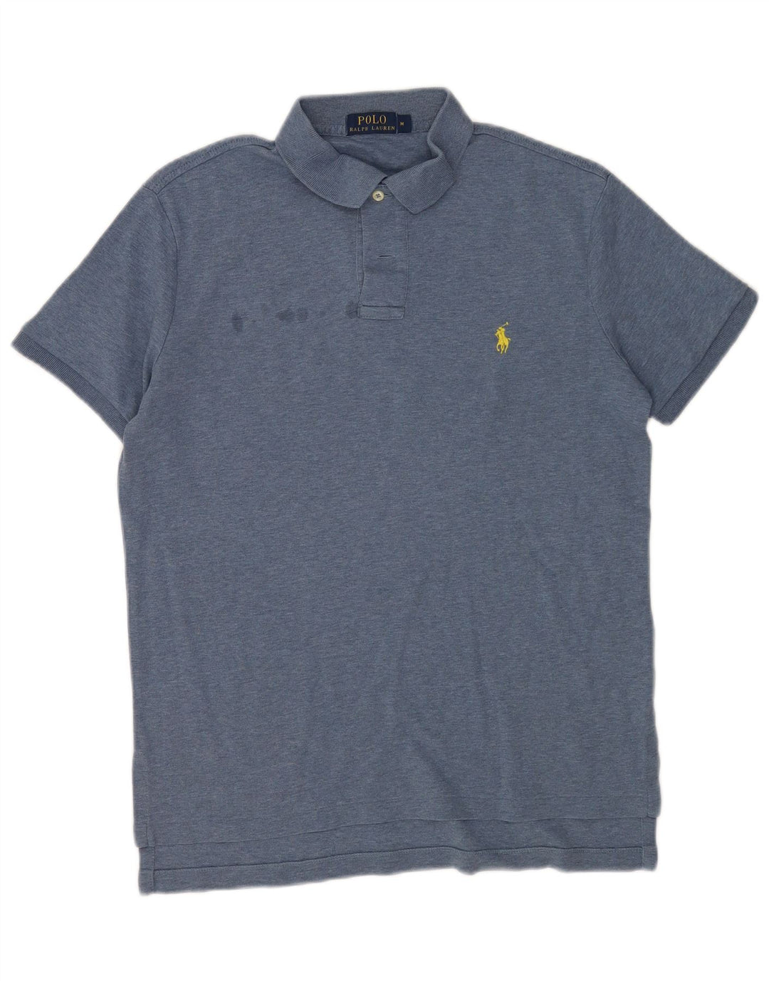 Polo Ralph Lauren Mens Polo Shirt Medium Blue Cotton