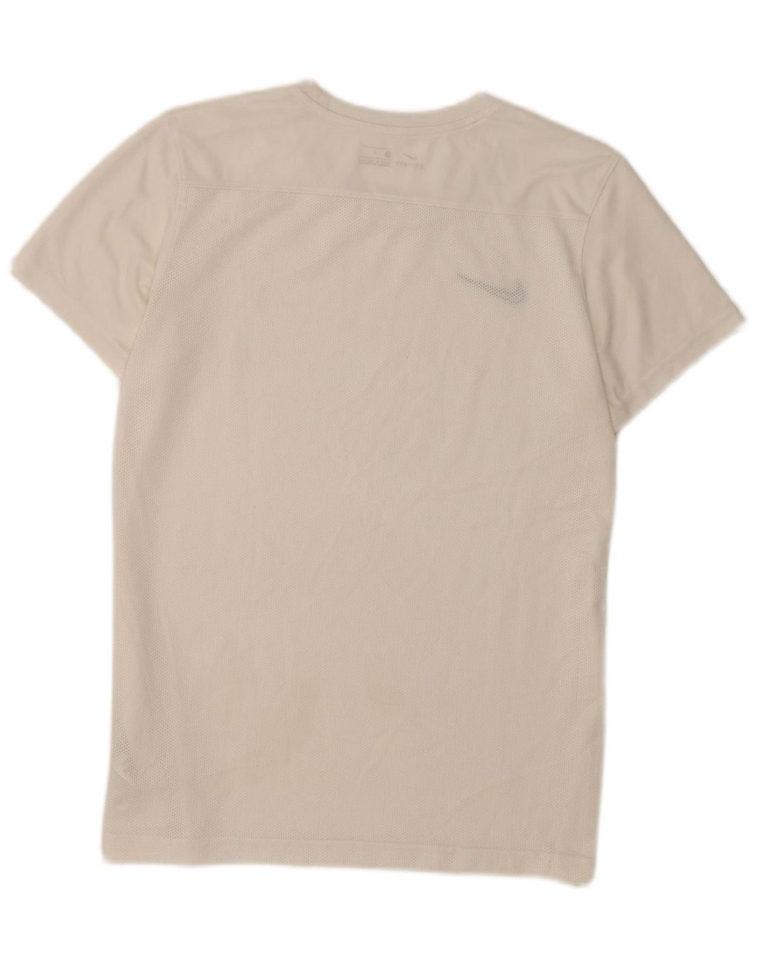 Nike Mens Dri Fit T-Shirt Top Large White Polyester