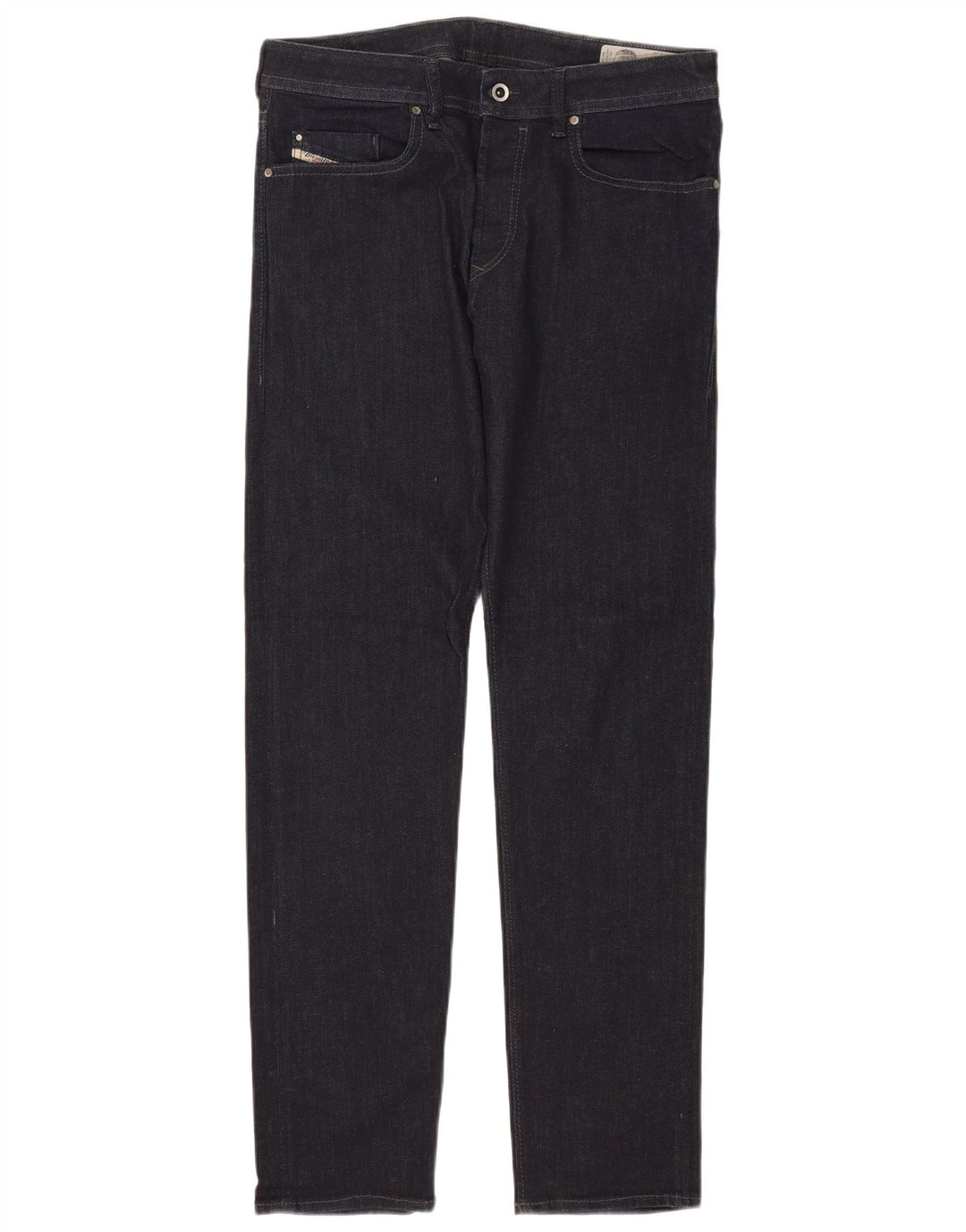Diesel Womens Slim Jeans W32 L32 Navy Blue Cotton