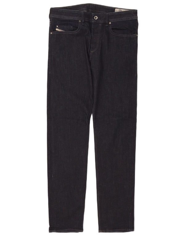 Diesel Womens Slim Jeans W32 L32 Navy Blue Cotton