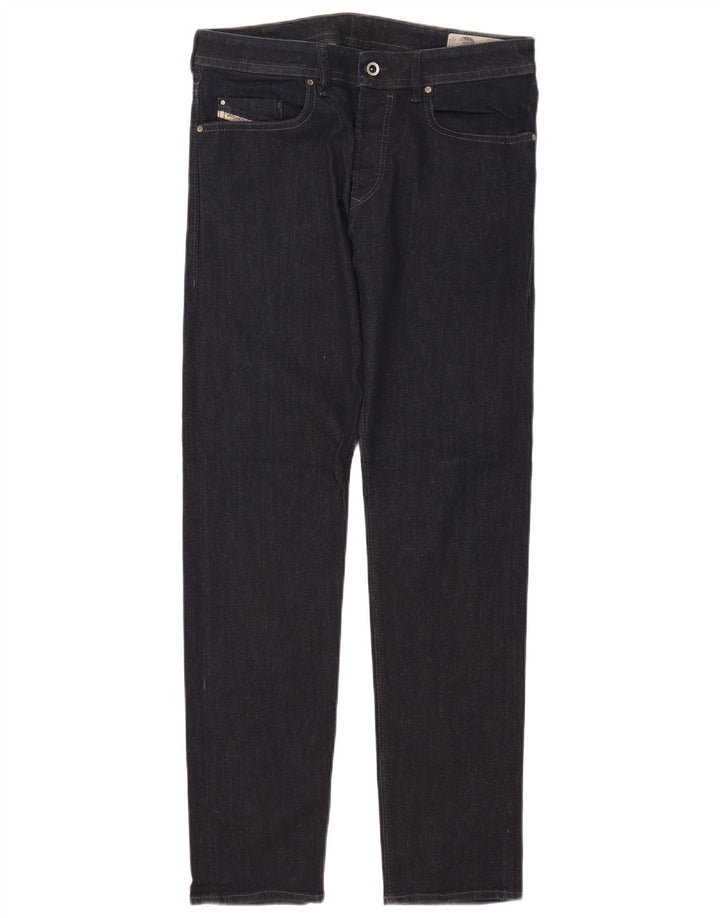 Diesel Womens Slim Jeans W32 L32 Navy Blue Cotton