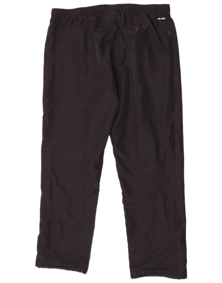 Adidas Mens Climalite Tracksuit Trousers XL  Black Polyester