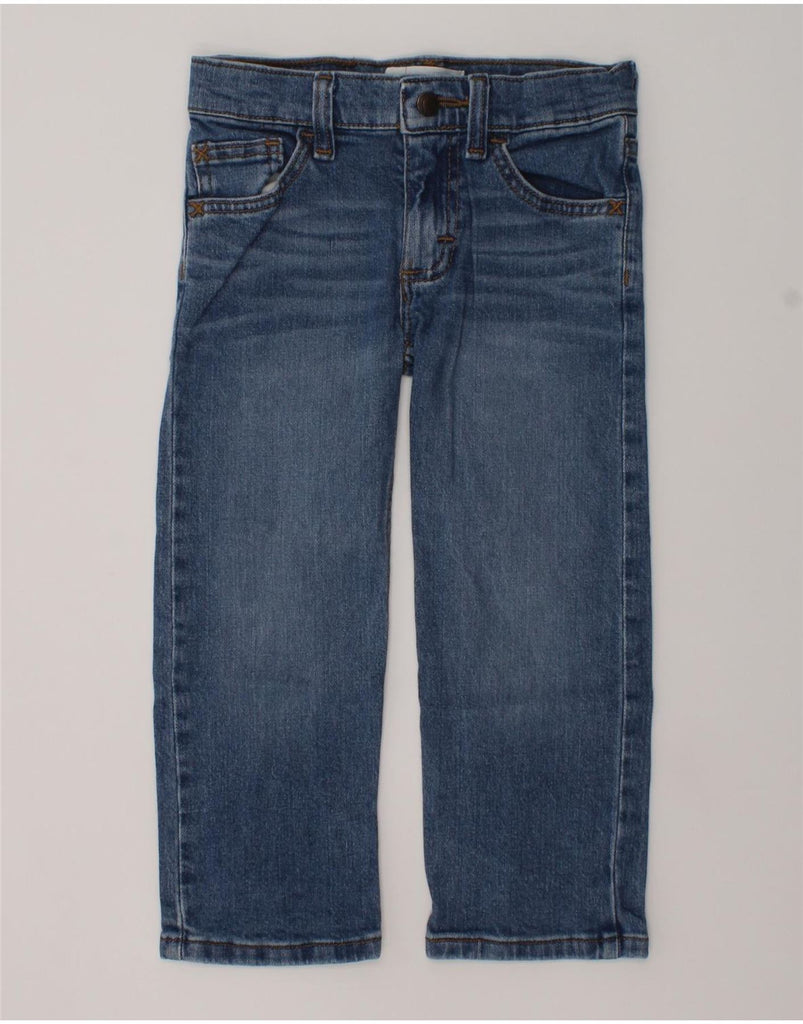 WRANGLER Girls Straight Jeans 3-4 Years W24 L16  Blue Cotton | Vintage Wrangler | Thrift | Second-Hand Wrangler | Used Clothing | Messina Hembry 