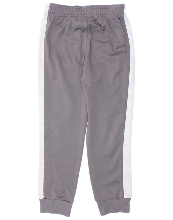 Under Armour Boys Tracksuit Trousers Joggers 4-5 Years Grey Colourblock