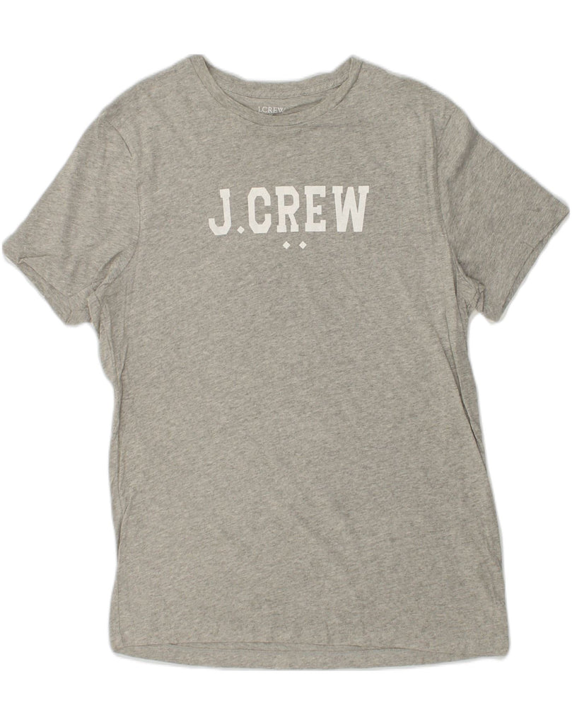 J. CREW Mens Graphic T-Shirt Top Medium Grey Cotton | Vintage J. Crew | Thrift | Second-Hand J. Crew | Used Clothing | Messina Hembry 