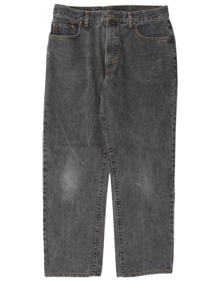 Carrera Mens Straight Jeans W36 L30 Grey