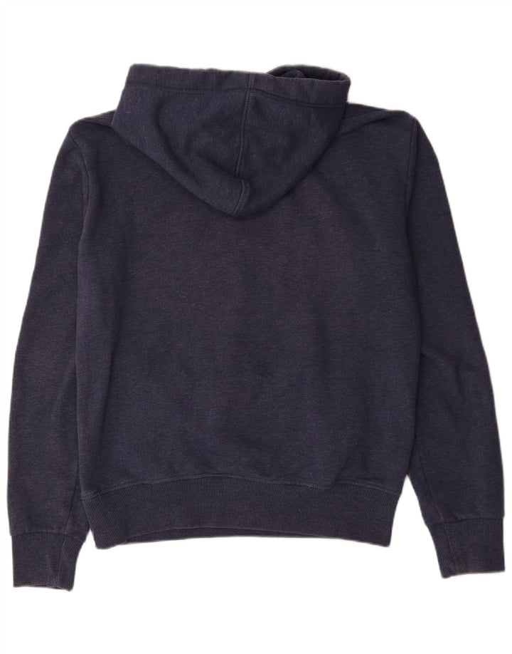 Superdry Mens Graphic Hoodie Jumper Small Blue Cotton