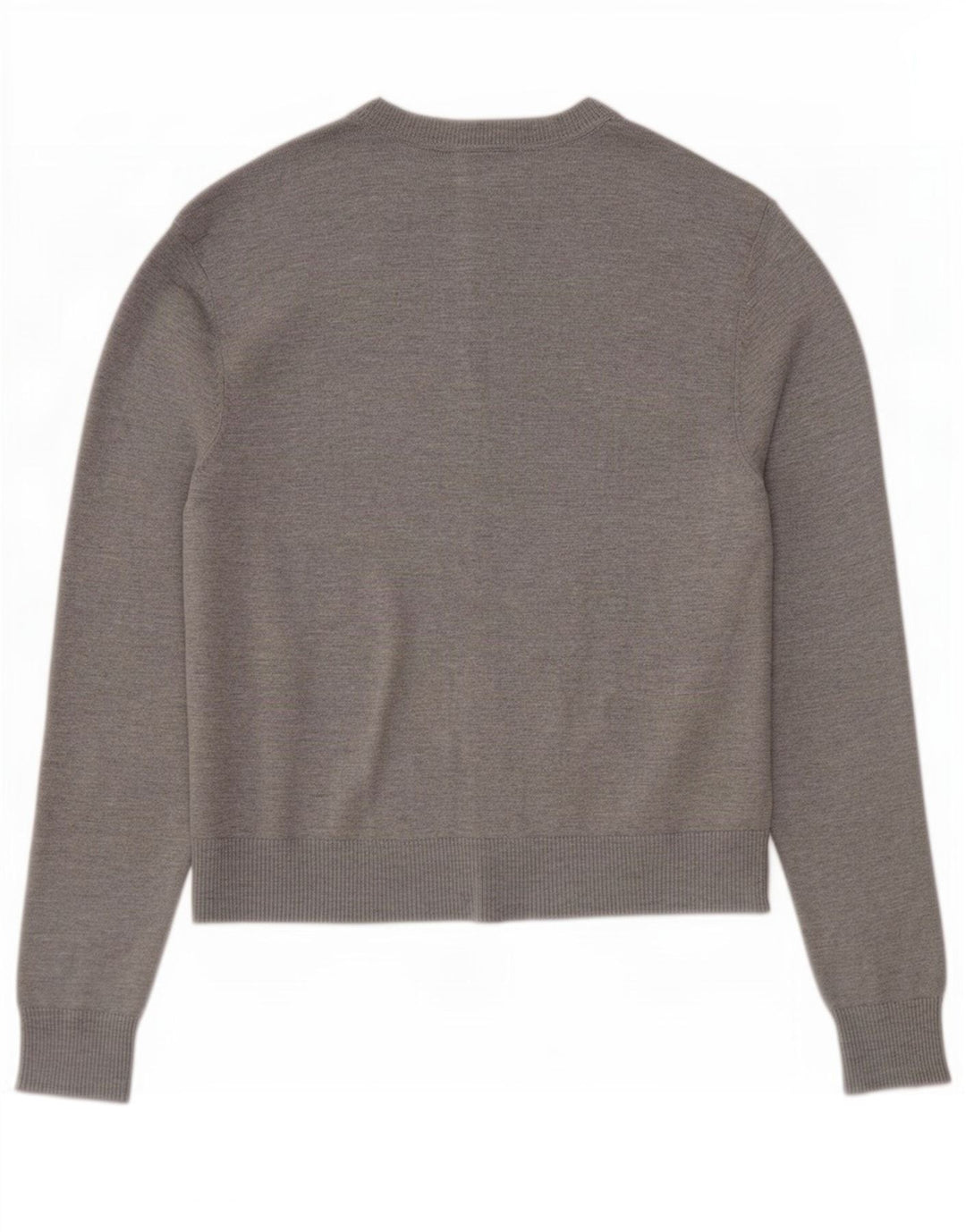 Marks & Spencer Womens Cardigan Sweater UK 12 Medium Grey