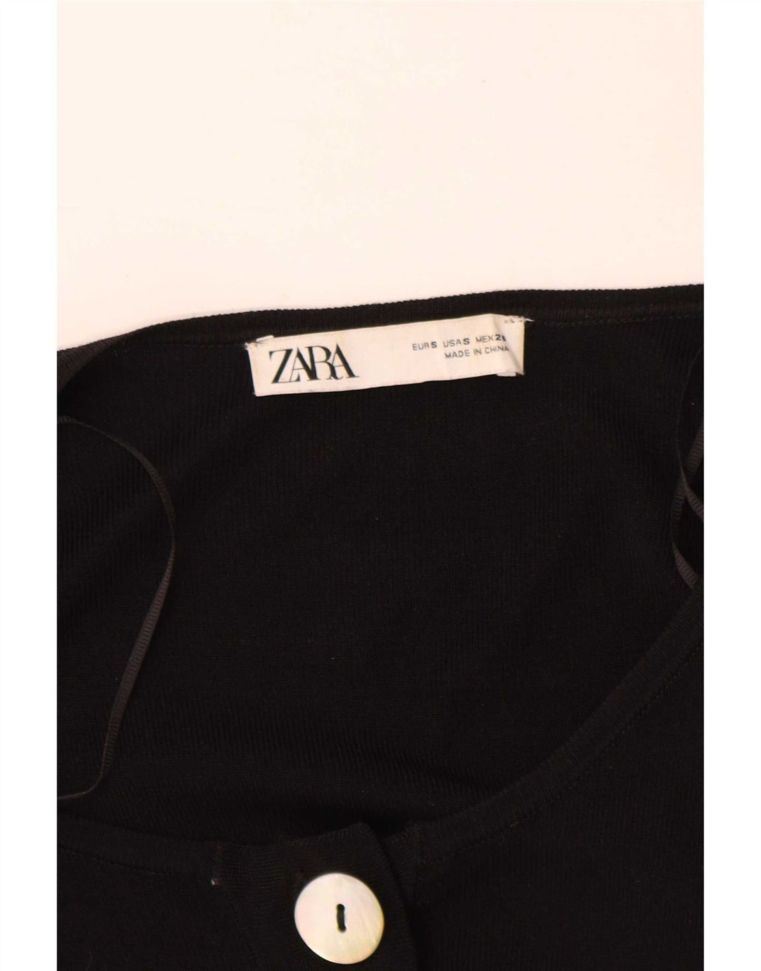 Zara Womens Jumpsuit UK 10 Small Black