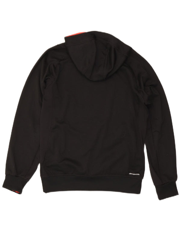 Adidas Mens Climawarm Hoodie Jumper Small Black Polyester