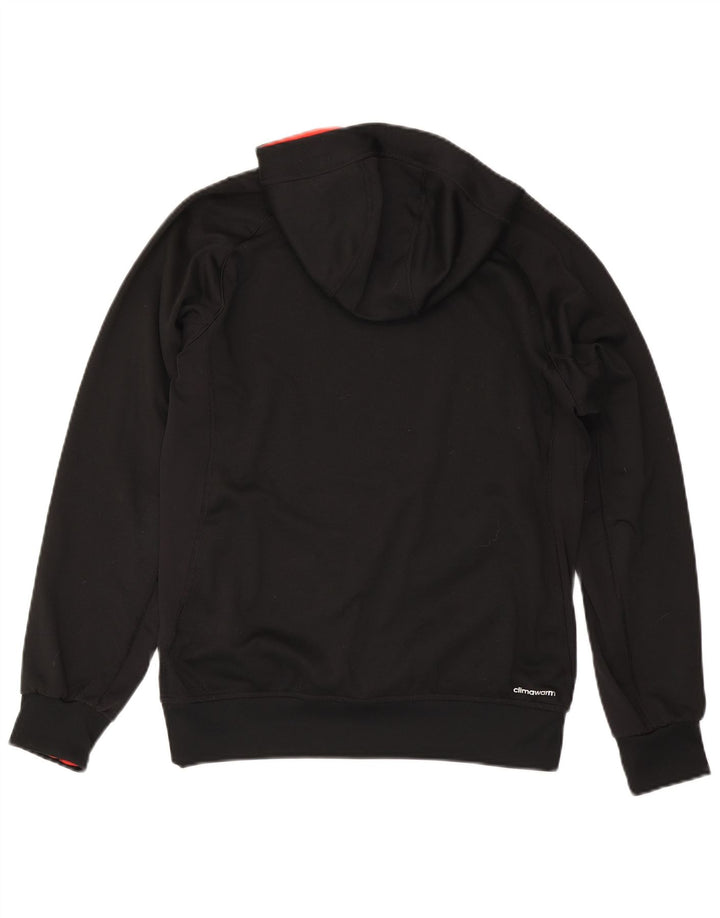 Adidas Mens Climawarm Hoodie Jumper Small Black Polyester