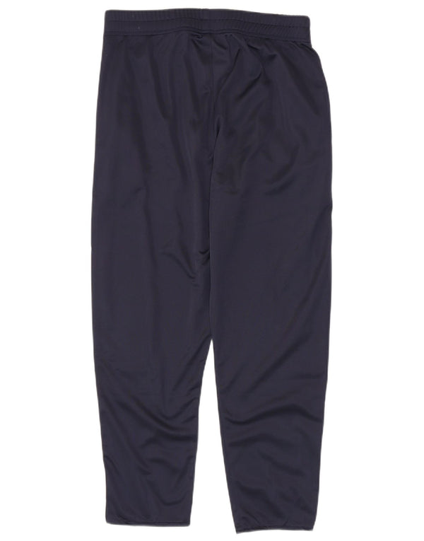 Umbro Mens Tracksuit Trousers Medium Navy Blue Polyester