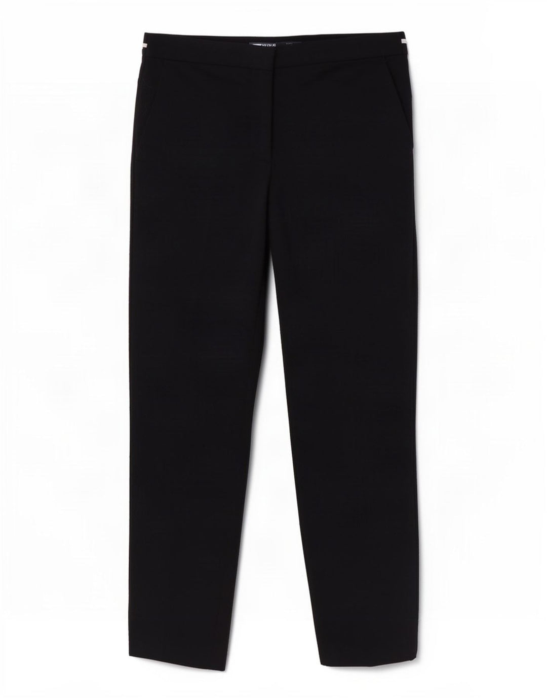 Zara Womens Slim Cropped Trousers Medium W28 L26 Navy Blue