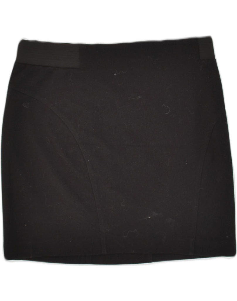 MICHAEL KORS Womens Straight Skirt US 12 Large W34  Black Polyester | Vintage Michael Kors | Thrift | Second-Hand Michael Kors | Used Clothing | Messina Hembry 