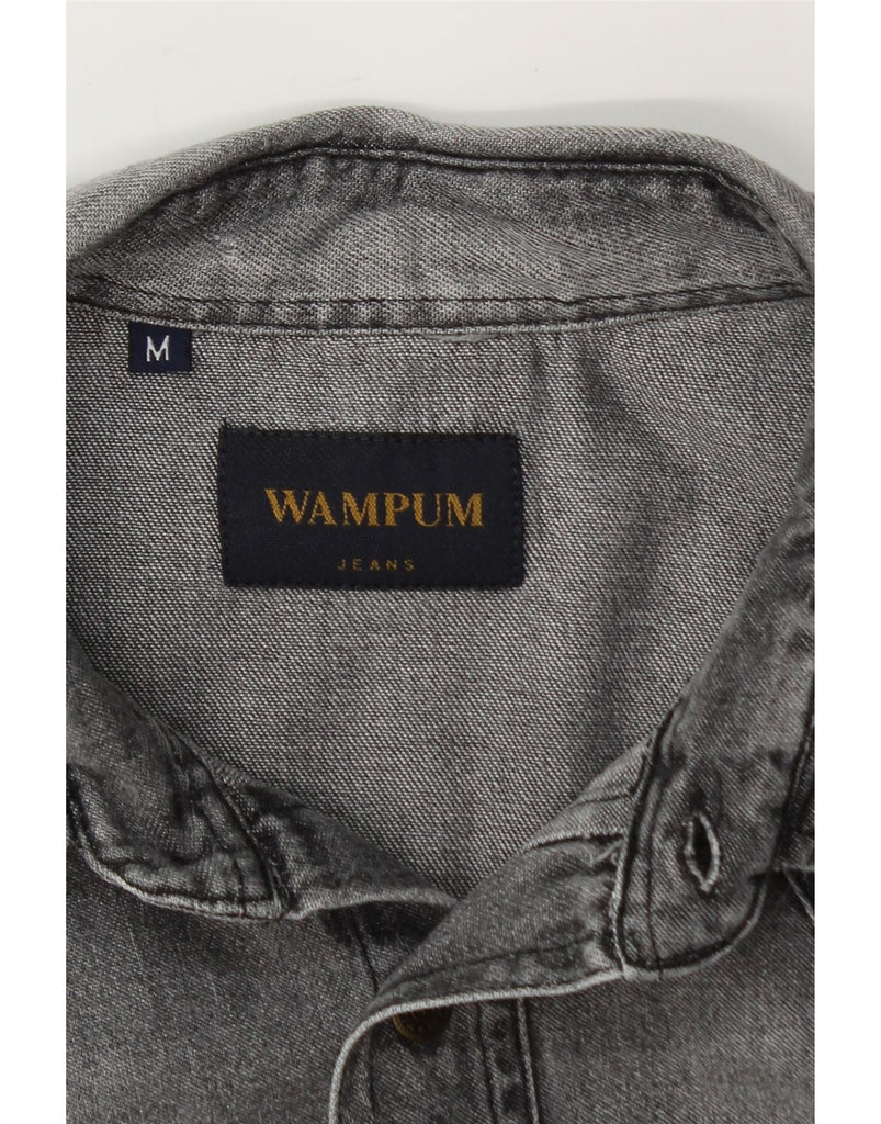 WAMPUM Mens Denim Shirt Medium Grey Vintage Wampum and Second-Hand Wampum from Messina Hembry 
