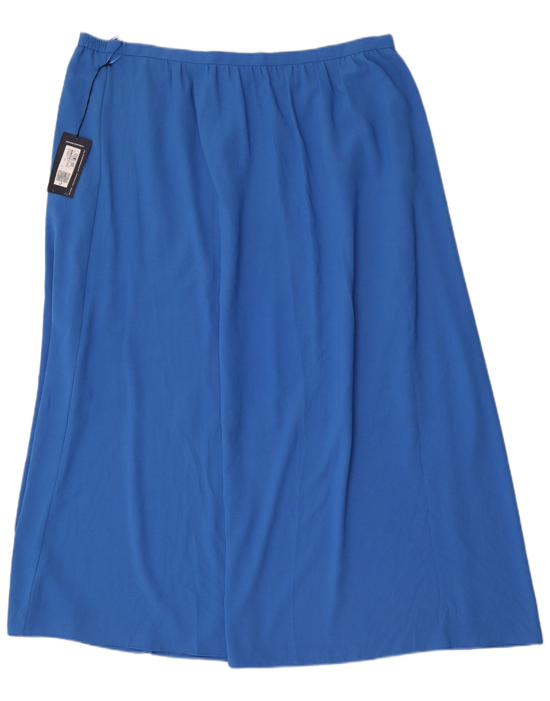 Marks & Spencer Womens A-Line Skirt UK 20 2XL W40  Blue Polyester