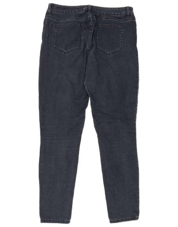 Fat Face Womens Jegging Jeans UK 12 Medium W32 L29 Navy Blue Cotton
