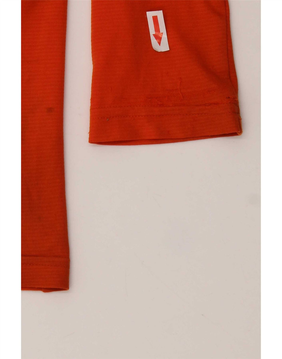 Adidas Boys Aeroready Top Long Sleeve 11-12 Years Orange Polyester