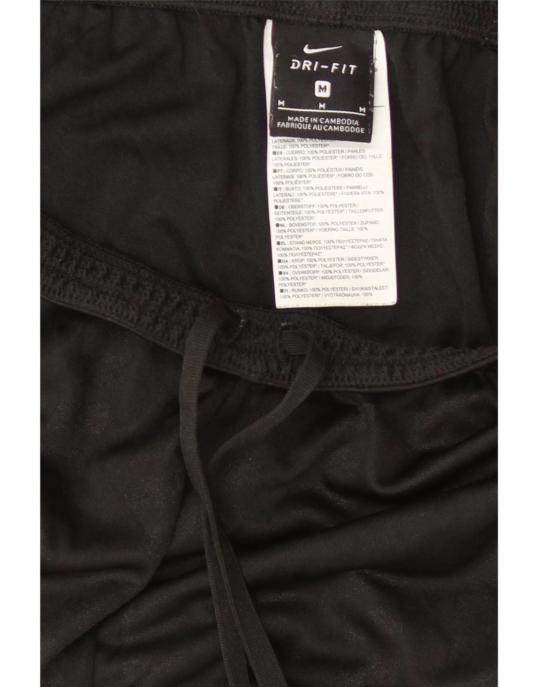 Nike Mens Dri Fit Sport Shorts Medium  Black Polyester