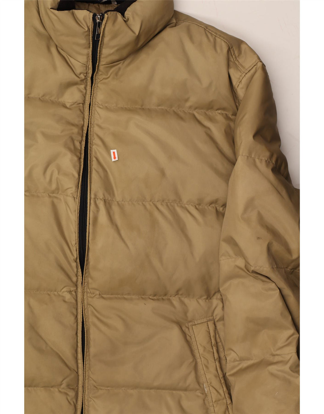 NANGAPARBAT Mens Padded Jacket IT 58 4XL Beige Polyester