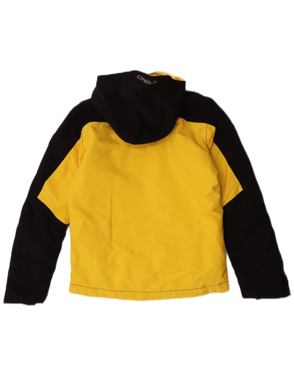 O'Neill Boys Graphic Windbreaker Jacket 12-13 Years Black Colourblock