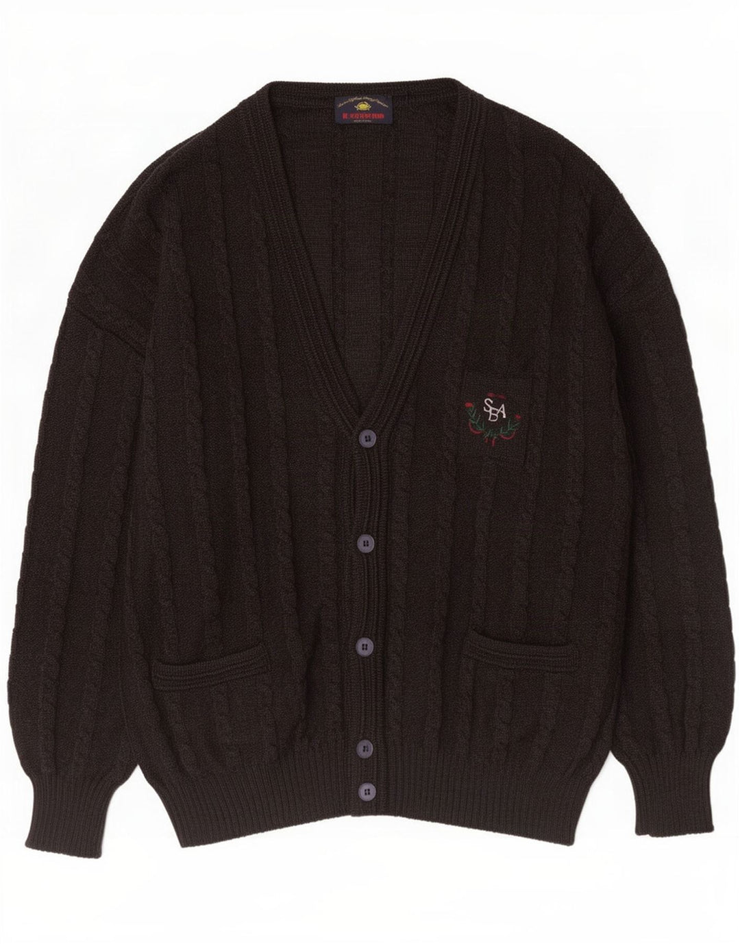Il Granchio Mens Cardigan Sweater XL Grey