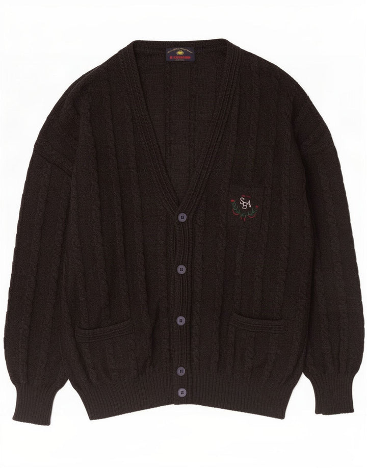 Il Granchio Mens Cardigan Sweater XL Grey