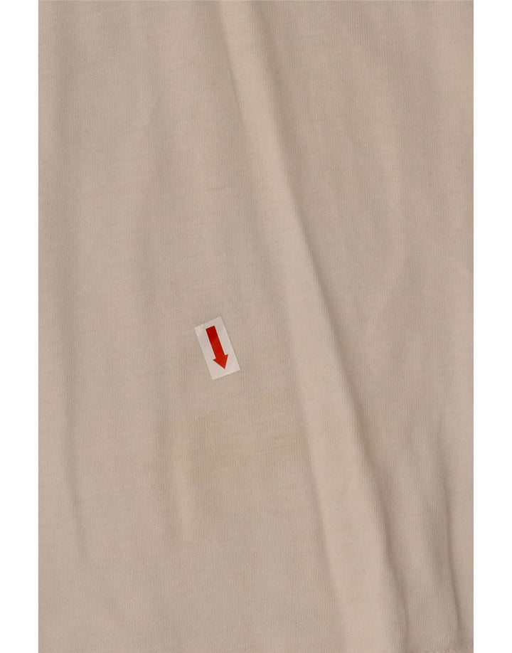 NIKE Mens Graphic T-Shirt Top UK 45/47 XL White Cotton