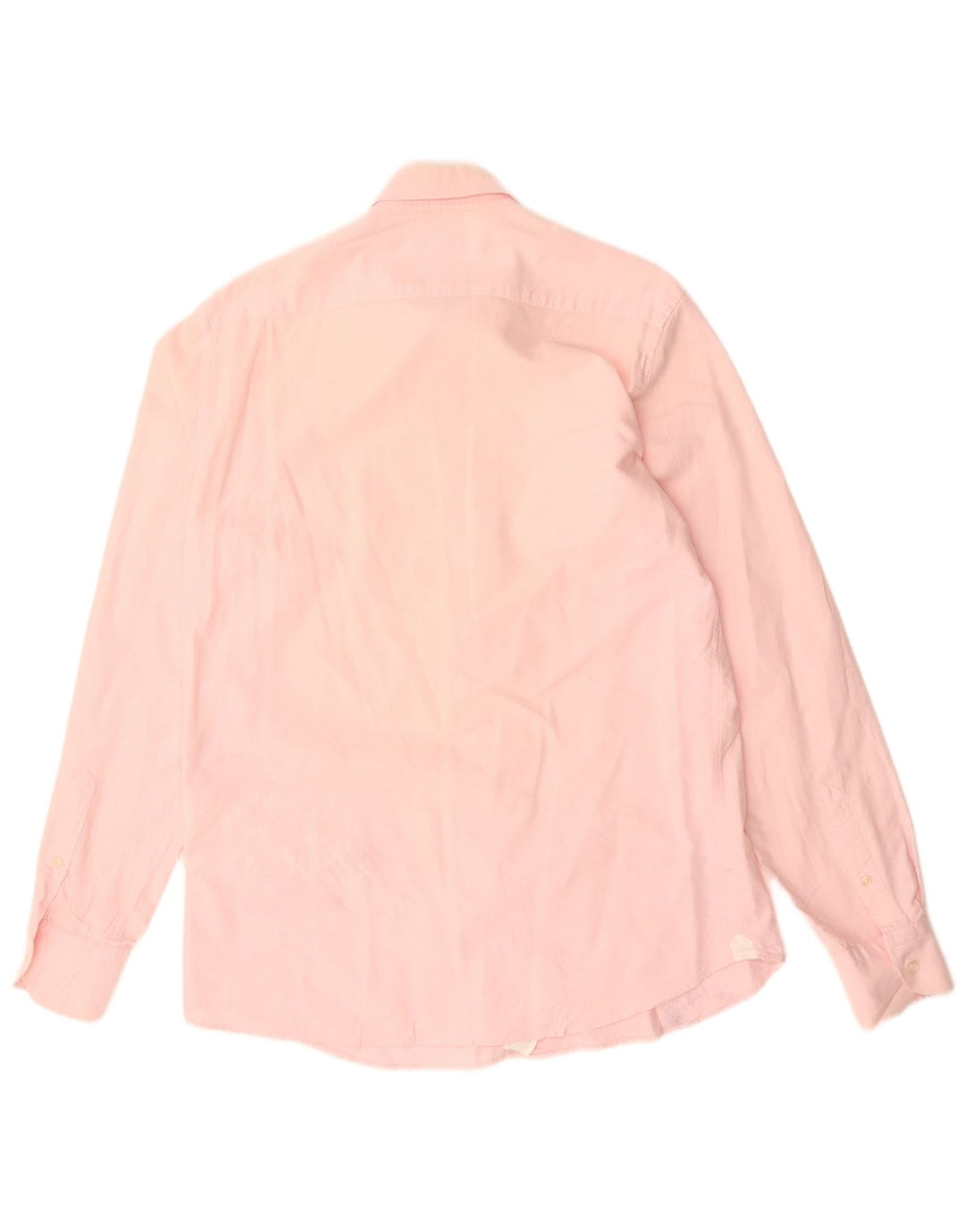 MASSIMO DUTTI Mens Casual Fit Shirt Medium Pink Cotton