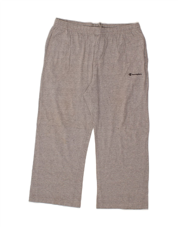 CHAMPION Mens Capri Tracksuit Trousers 3XL  Grey Vintage Champion and Second-Hand Champion from Messina Hembry 
