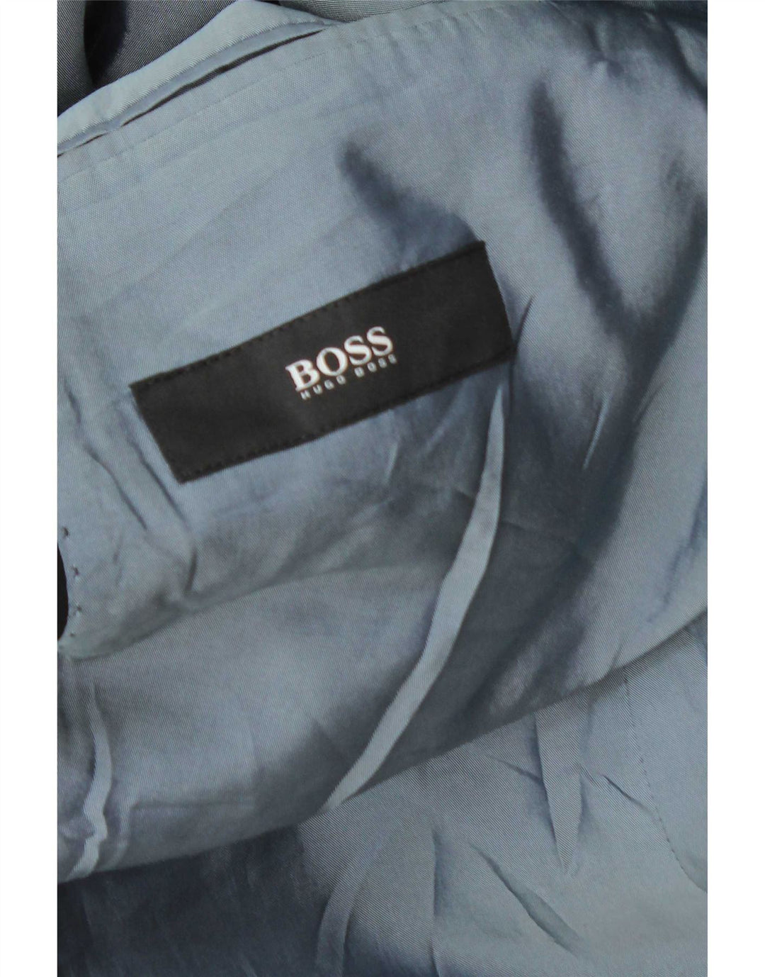 Hugo Boss Mens 3 Button Blazer Jacket UK 44 2XL Black