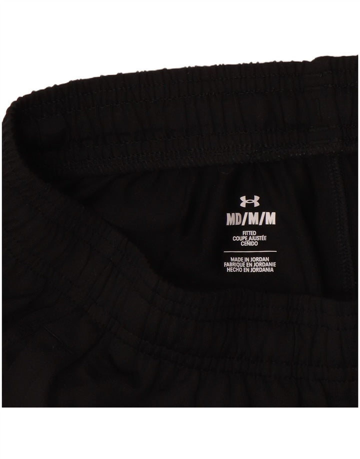 UNDER ARMOUR Mens Tracksuit Trousers Medium  Black