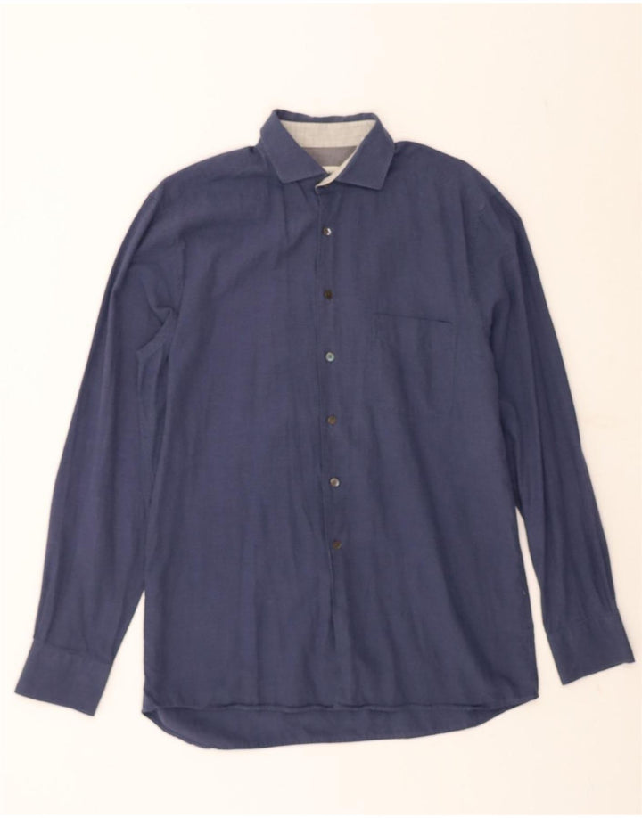GANT Mens Shirt Medium Blue Cotton Vintage Gant and Second-Hand Gant from Messina Hembry 