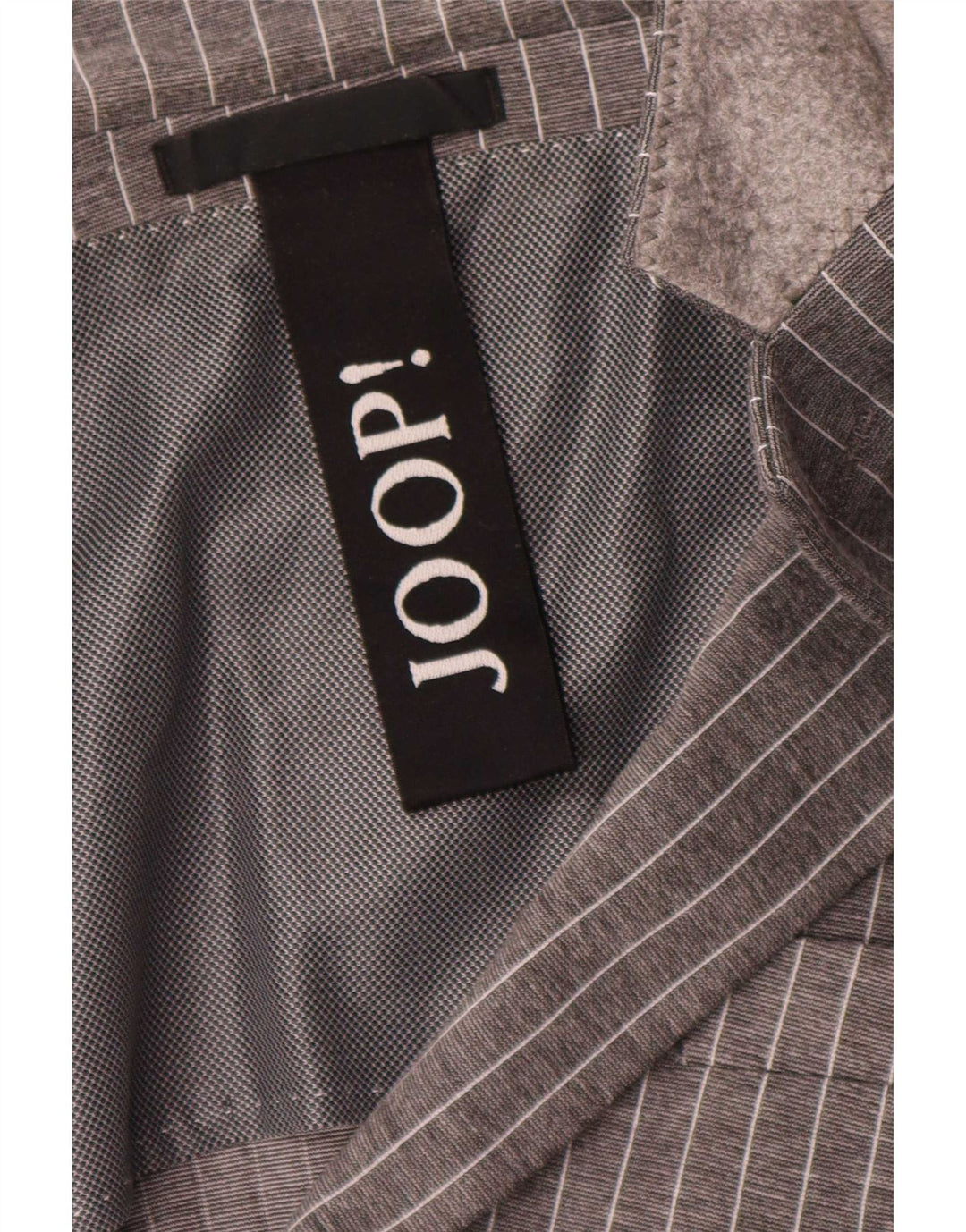 Joop Mens 2 Button Blazer Jacket UK 40 Large Grey Pinstripe