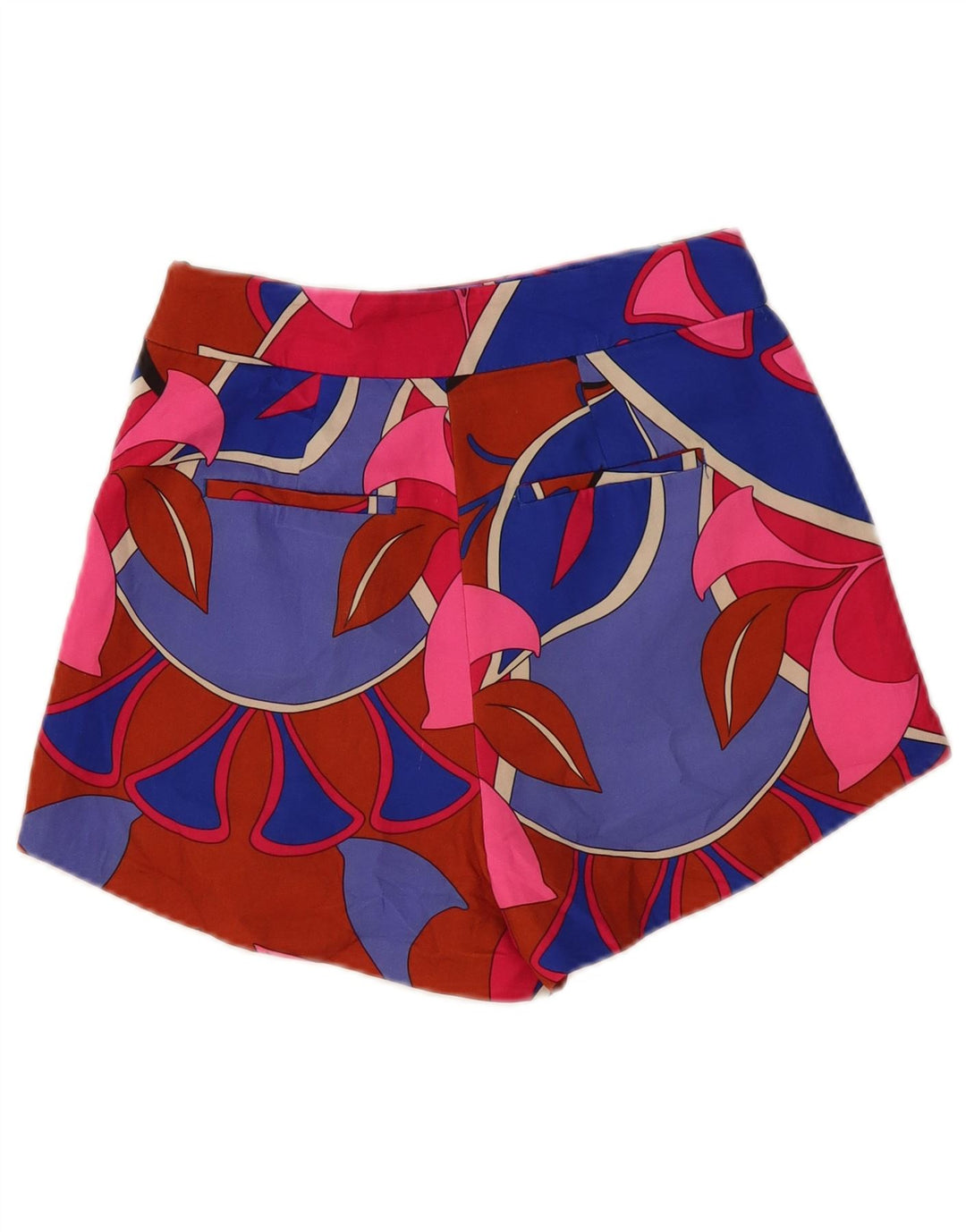 Zara Womens Casual Shorts XS W24  Multicoloured Polyester