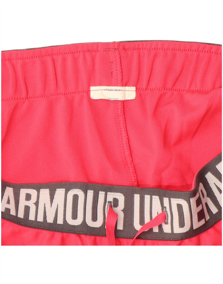 Under Armour Womens Graphic Sport Shorts UK 10 Small  Pink