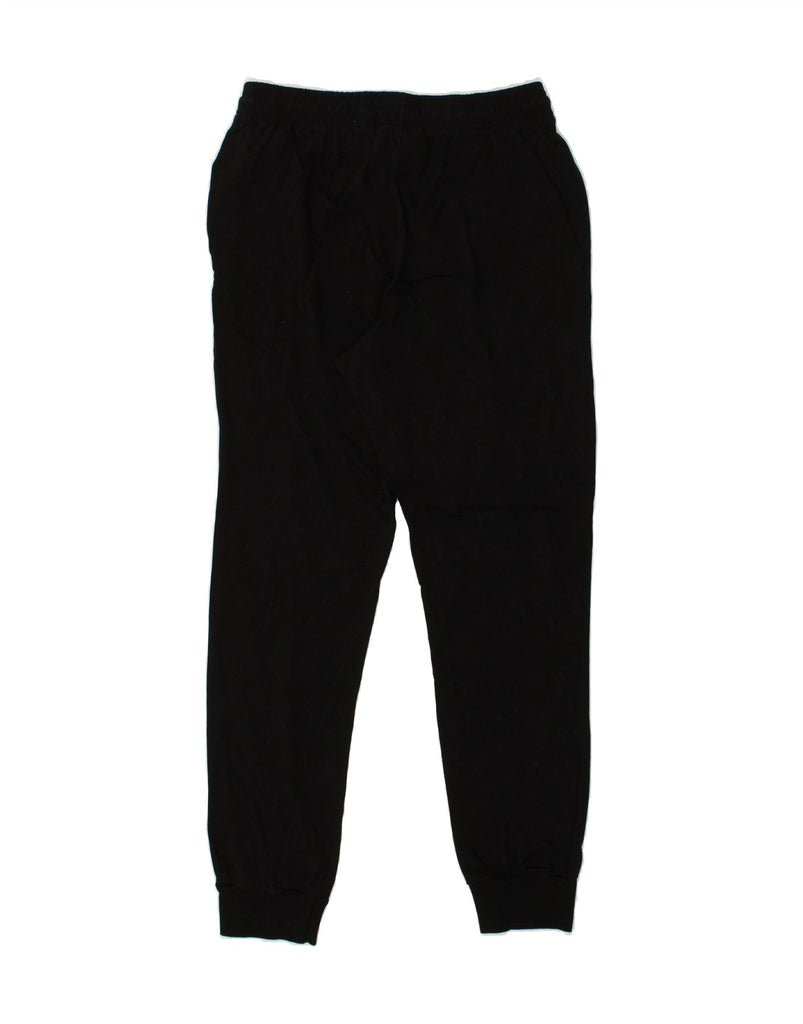 CHAMPION Mens Tracksuit Trousers Medium Black Cotton | Vintage Champion | Thrift | Second-Hand Champion | Used Clothing | Messina Hembry 