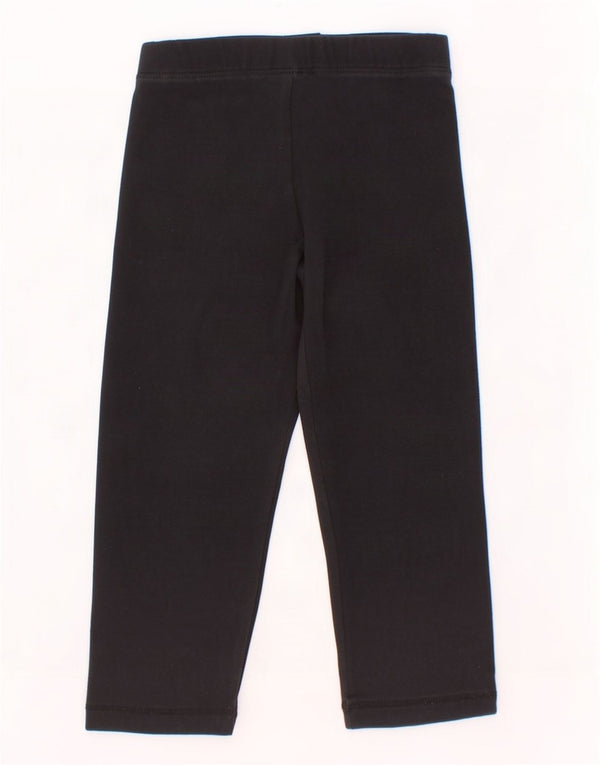 Adidas Girls Climalite Leggings 3-4 Years Black Cotton