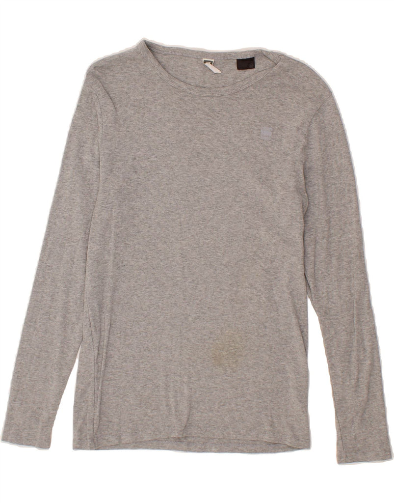 G-STAR Mens Top Long Sleeve Medium Grey Vintage G-Star and Second-Hand G-Star from Messina Hembry 