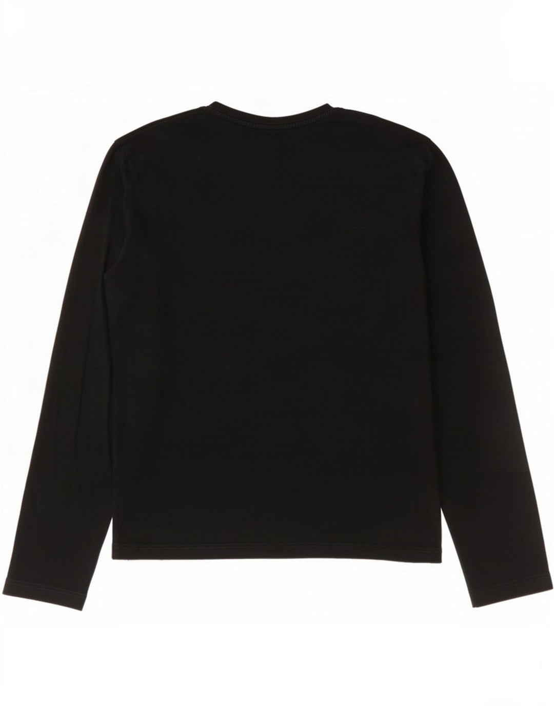 Lacoste Mens Top Long Sleeve Size 2 XS Black Cotton