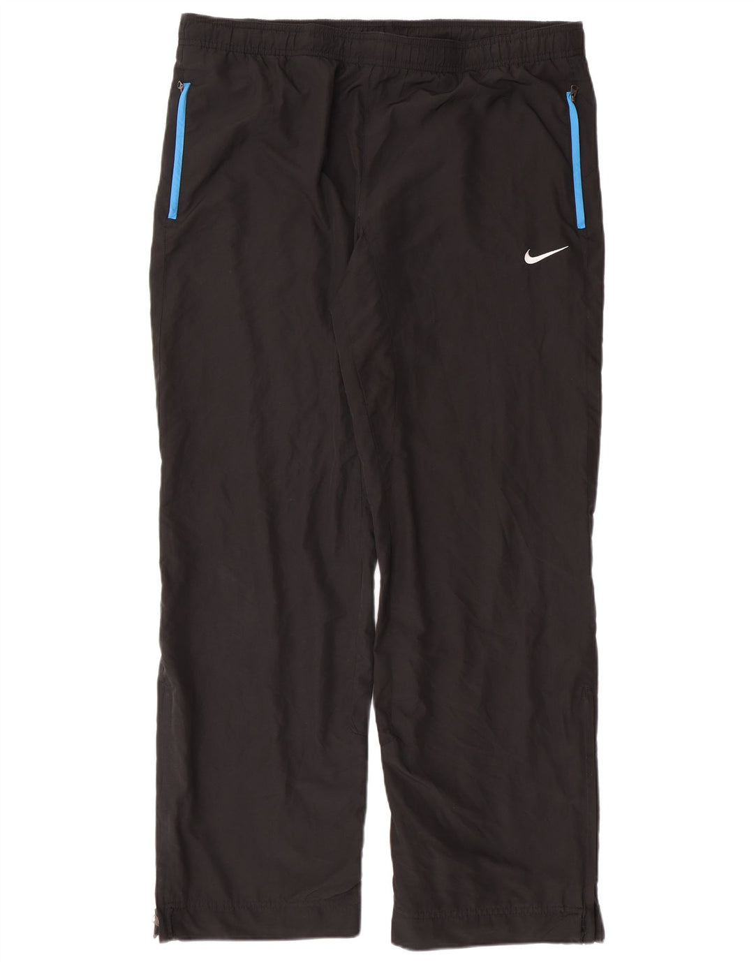NIKE Mens Tracksuit Trousers UK 38/40 Medium  Black Polyester