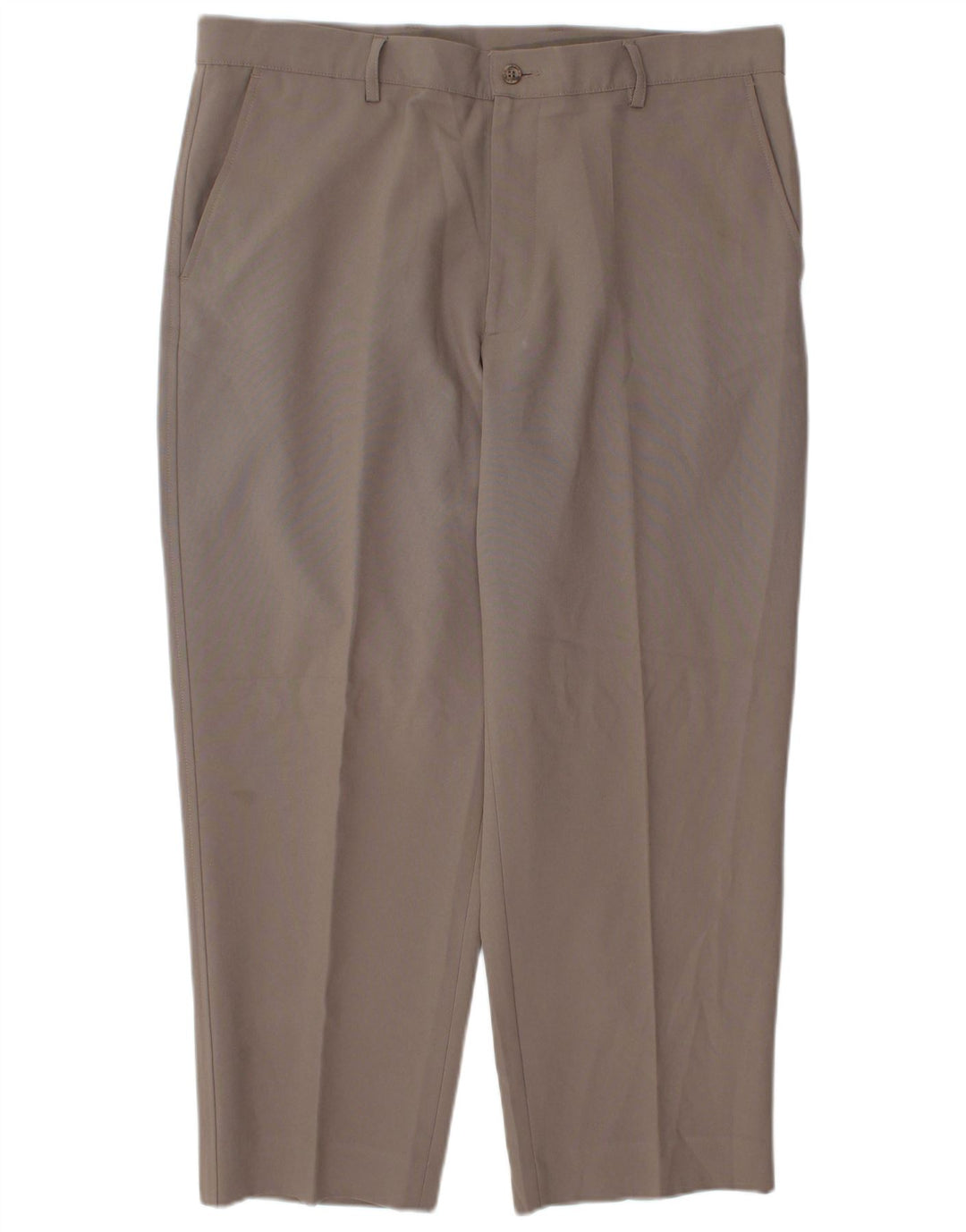 Farah Mens Tapered Chino Trousers  W38 L27 Brown Polyester