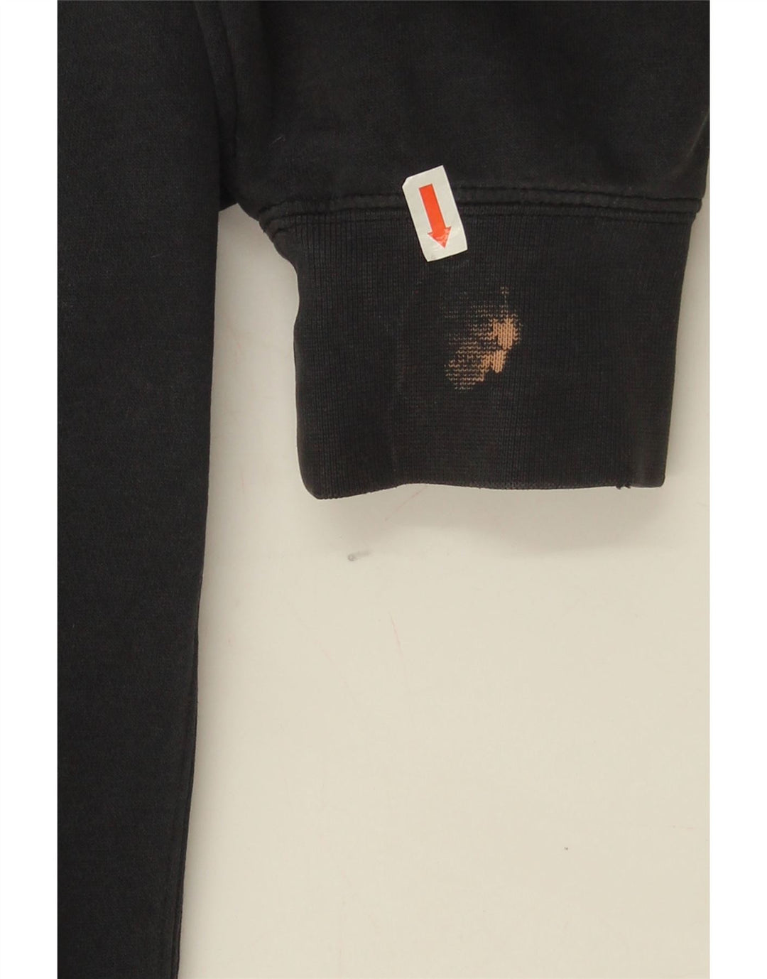 Nike Womens Oversized Hoodie Jumper UK 14 Medium Black Cotton