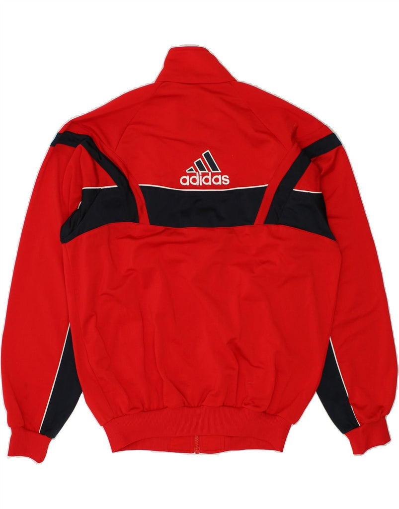 ADIDAS Mens Tracksuit Top Jacket UK 40/42 Medium Red Polyester | Vintage Adidas | Thrift | Second-Hand Adidas | Used Clothing | Messina Hembry 