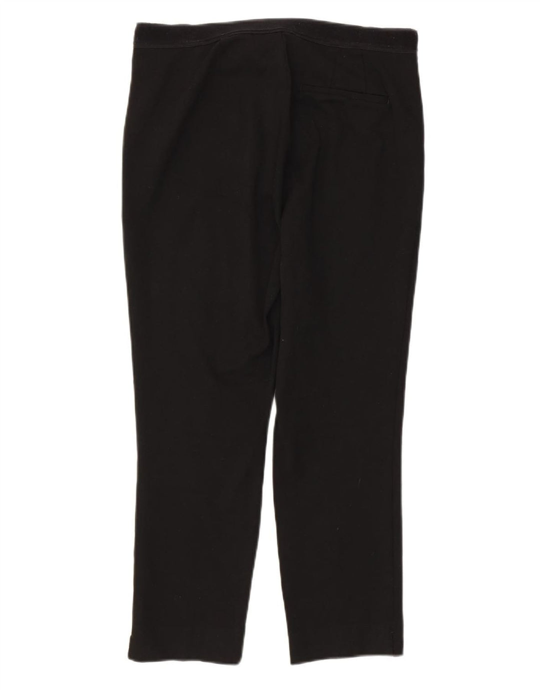 Marks & Spencer Womens Slim Suit Trousers UK 12 Medium W32 L25 Black