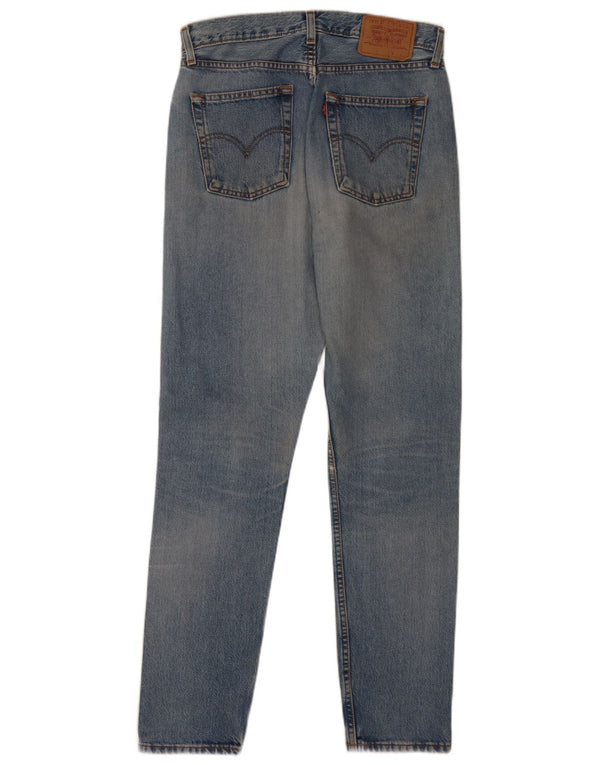 Levi's Mens Slim Jeans W33 L32 Blue Cotton