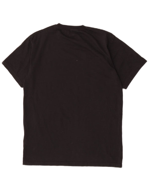 Vans Mens Classic Fit T-Shirt Top Medium Black Cotton